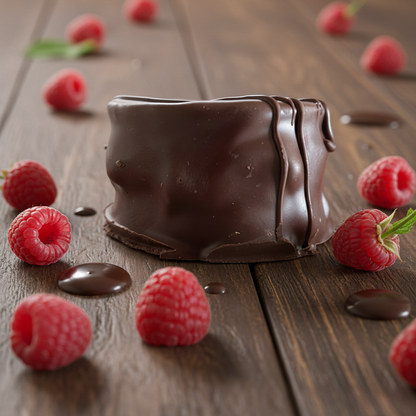 ALFAJOR DARK CHOCOLATE AND BERRIES