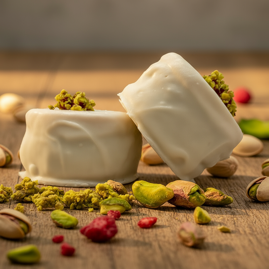 ALFAJOR PISTACHIO AND BERRIES